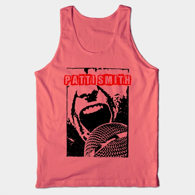 patti ll rock and scream Tank Top by pixel agency